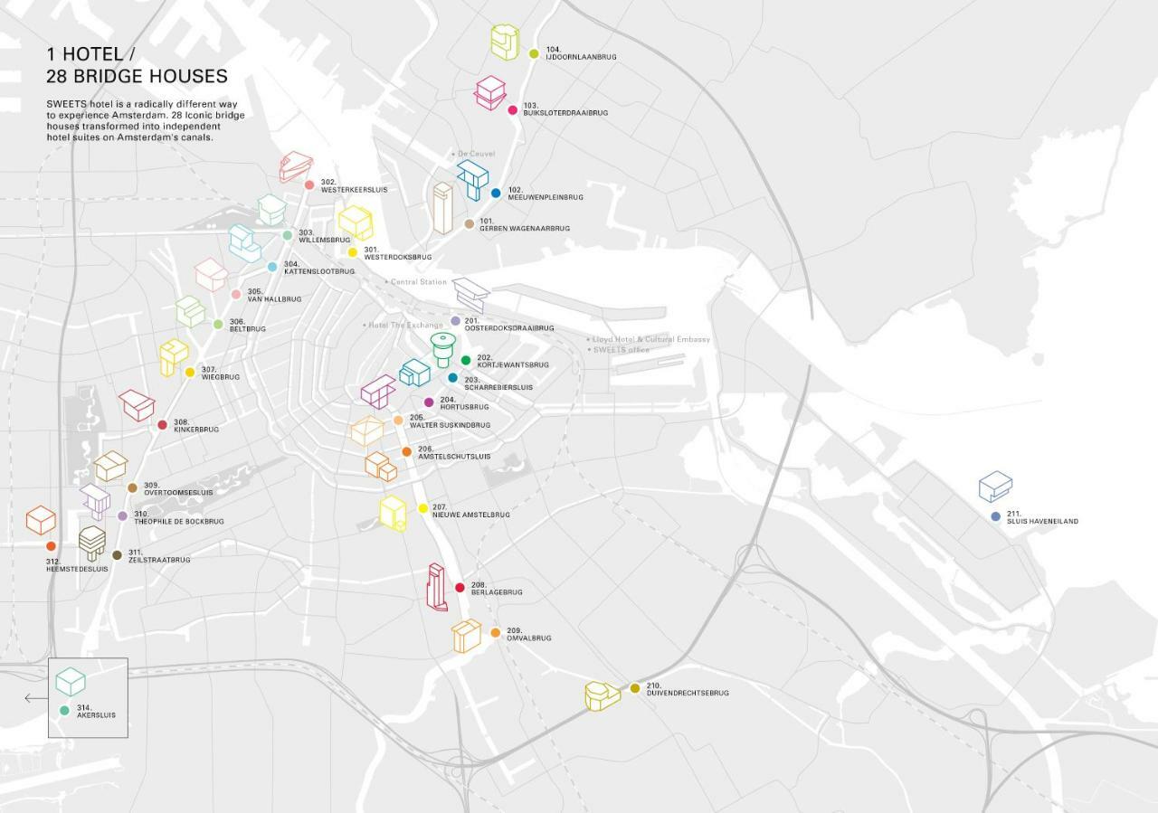 Sweets - Nieuwe Amstelbrug Apartman Amszterdam Kültér fotó